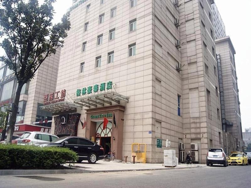 Greentree Inn Jiangsu Changzhou Times Plaza Business Hotel المظهر الخارجي الصورة